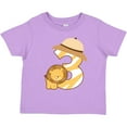 thumbnail image 3 of Inktastic 3rd Birthday Jungle Safari Lion 3 Year Old Boys or Girls Toddler T-Shirt, 3 of 5