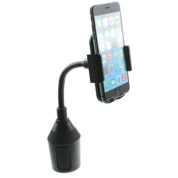 Cup Holder Car Mount for Galaxy S21 FE 5G - Swivel Cradle Dock Gooseneck Stand Compatible With Samsung Galaxy S21 FE 5G