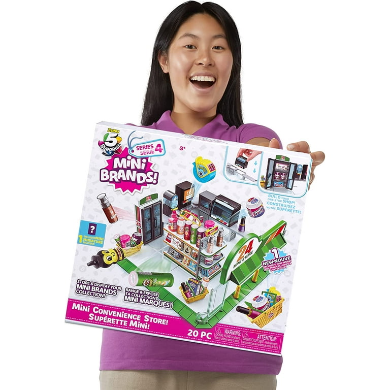 5 Surprise Mini Brands - Mini Convenience Store Playset by ZURU