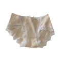 thumbnail image 2 of tasrioml Women's Cotton Underwear Lace Mid Waist Bikini Panties Ladies Soft Stretch Full Briefs Seamless Hipster Underpants, 2 of 8