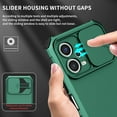 thumbnail image 6 of for Xiaomi Redmi Note 12 5G Case (Not 4G) with Slide Camera Cover, [Military Drop Protection] Hard Back & Soft Edge Phone Case with Stereo Bracket for Redmi Note 12 5G/ Poco X5 LTT Dark Green, 6 of 9