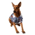 thumbnail image 2 of Patriotic Schnauzer 4th of July Independence Paws Hawaiian Summer Shirt for Small Medium Large Dog Cat Miniature Schnauzer Dog Lover - 02010, 2 of 6