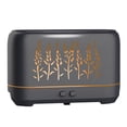 thumbnail image 1 of Difusor de aceite esencial Zulema Humidificador USB con llama realista Negro, 1 of 8