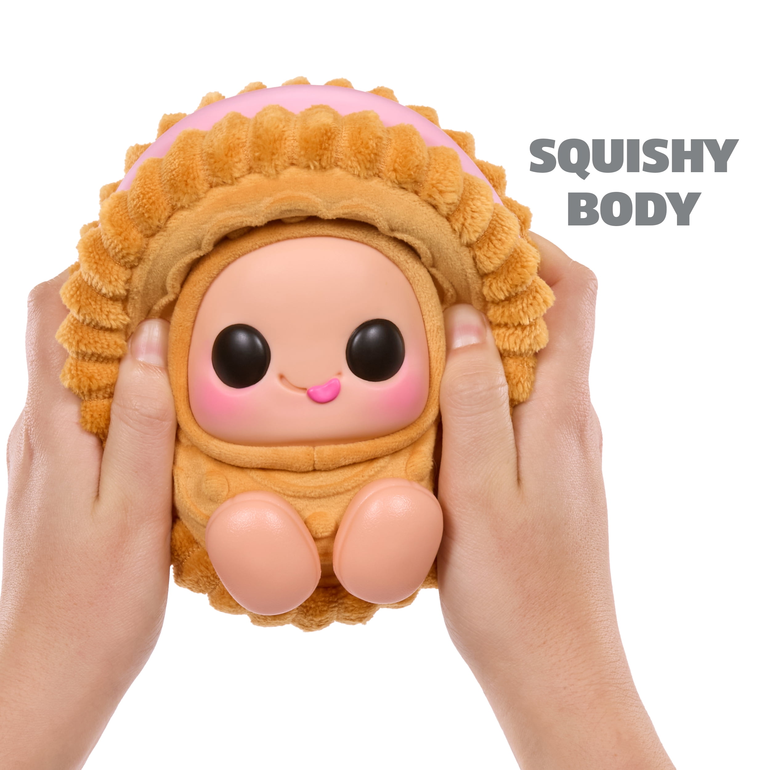 Hyojo Market Cookie Sandwich Series, Blind Box Collectible Plush, Limited Edition Toy Gift, 3 to Collect, Chocolate, Strawberry, and Vanilla with Strawberry Crème, Great Gift for All Ages