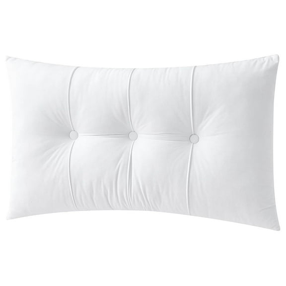 Rainha - Plush Tufted College Headboard - White