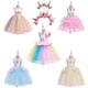 thumbnail image 2 of Vestido de unicornio para niñas, disfraz de Halloween, cosplay, para niños europeos y americanos, 2 of 6