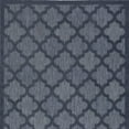 thumbnail image 4 of HomeRoots 5' X 7' Navy Blue Ikat Indoor Outdoor Area Rug, 4 of 6