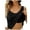 Black, variant on Women's Shelf Bra Camisole with Adjustable Spaghetti Straps Basic Layering Tank Top