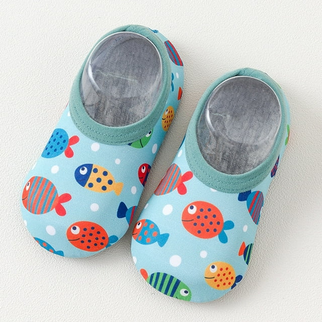 Chaussures de Natation Dessin Animé pour Enfants Pieds Nus Flexibles avec Design Sans Semelle