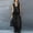 Black women's 2 piece outfits a1, variant on Cagogo Women's 2 Piece Outfits Sleeveless Tank Top Wide Leg Pants Set Casual Boho Beach Summer Loose V Neck Tops Flowy Pants Lounge Travel Matching Tracksuits, Khaki S