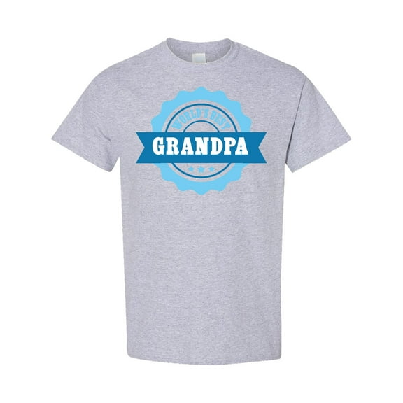 Inktastic Grandparents Day Worlds Best Grandpa T-Shirt