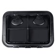 thumbnail image 4 of Escotilla de acceso a cubierta marina Smartmarine 440 mm x 315 mm negra, 4 of 9