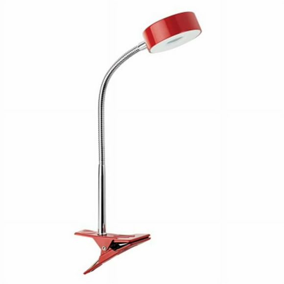 E P Minerals 209981 LED Clip Lamp, Red