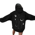 thumbnail image 5 of cocolona Womens Graphic Hoodie 2025 Fall Casual Long Sleeve Hooded Sweatshirts Loose Comfy Pullover Tops with Pockets, 5 of 5