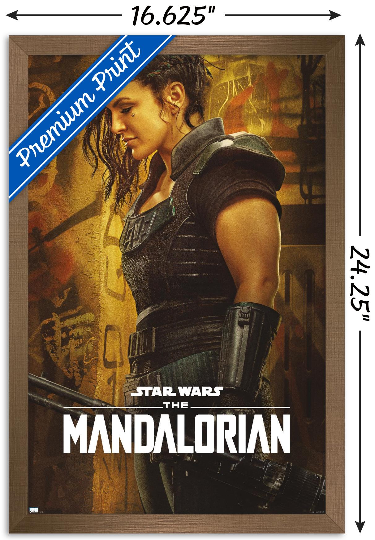 Star Wars: The Mandalorian Season 2 - Cara Dune Wall Poster, 14.725" x 22.375", Framed - image 3 of 5