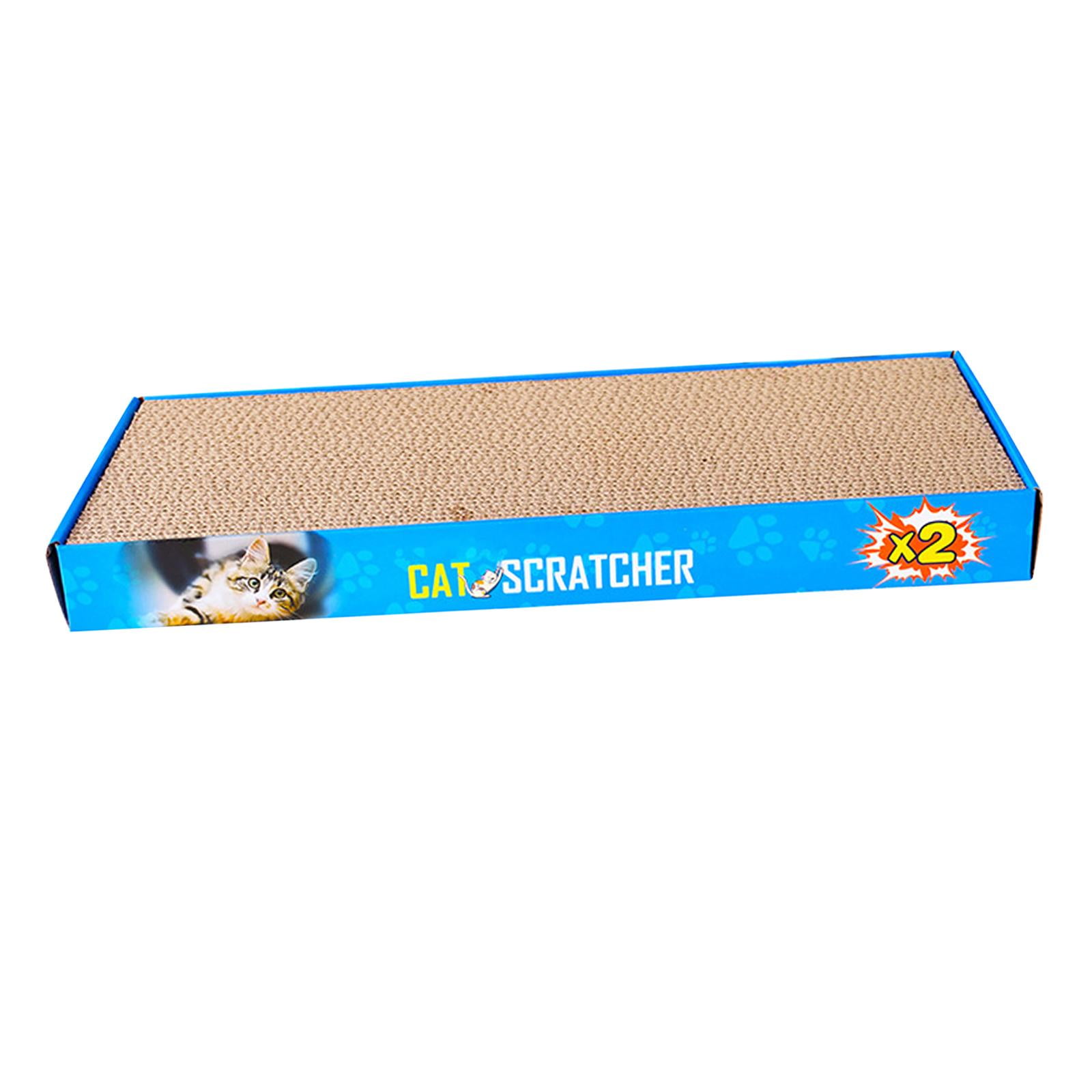 Bvdfgk Cat Scratching Pad Cat Scratch Box Large 2 in 1 for Indoor Cats Corrugated Paper