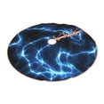 thumbnail image 2 of Kll Blue Lightning Christmas Tree Skirt 36",Party Decorations Farmhouse For Christmas Decorations Holiday Party, 2 of 8