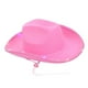 thumbnail image 1 of Sombrero de vaquera para mujer con LED y correa ajustable para la barbilla, gorra de ala ancha con encanto Jazz Rosa, 1 of 9