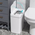 thumbnail image 1 of Bote de Basura Cocina, 18L Cubo De Basura Autom&aacute;tico Con Sensor, Bote de Basura de Pl&aacute;stico Grande USB Rechargeable para Cocina, Oficina, Sala, Retrete, Rec&aacute;mara, 1 of 8