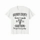 thumbnail image 1 of Camiseta vintage de la subasta del condado de Grundy: camiseta unisex de algodón con gráficos de música country de los 90, 1 of 6