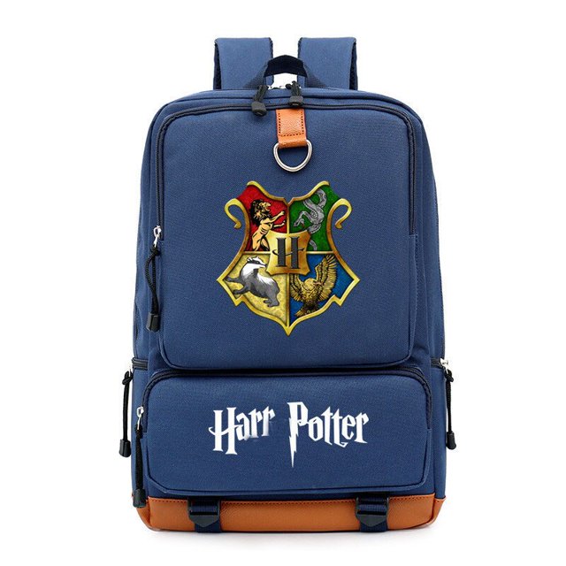 Mochila escolar de Harry Potter para ordenador portátil, bolsa de viaje, para regalo de estudiantes