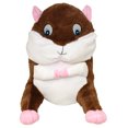 thumbnail image 3 of Whimsy & Charm Valentine's Day Sweatheart Love 13" Gerbil Hamster Stuffed Animal Plush Toy Soft & Fluffy - Brown, 3 of 8