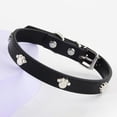 thumbnail image 4 of Walbest Dog Collar Pet Collar Adjustable Size Metal Buckle Dog Footprint Decoration Comfortable to Wear Pet Supplies, 4 of 8