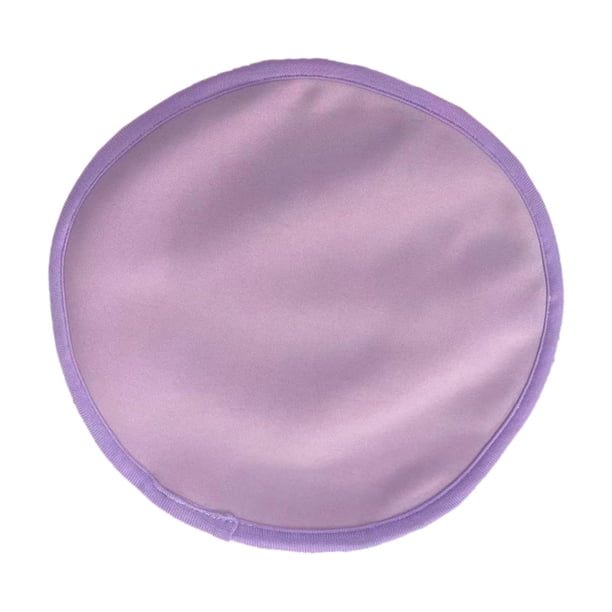 Almohadillas de aceite de ricino para senos, paquete de aceite de ricino para senos, altamente absorbente, reutilizable, antifugas de aceite, paquete Púrpura