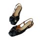 thumbnail image 4 of Sandalias de Mujer,Sandalias de Punta Cerrada para Mujer Sandalias Planas para Mujer Sandalias Planas Elegantes Las Mejores en su Clase, 4 of 12