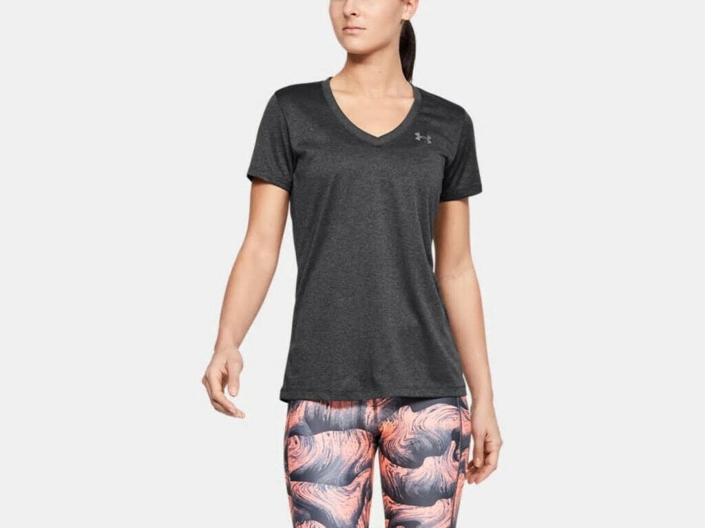 under armour t shirts silver women