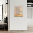 thumbnail image 4 of Christian Psalm 91 Wall Art Scripture Bible Verse Wall Decor Farmhouse Religious Cross Canvas Prints Painting Poster Artwork for Living Room Bedroom Bathroom Church 12"x16", 4 of 6