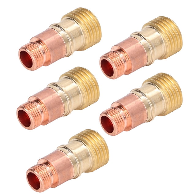 3/32in Gas Len Connector, Easy Installation Lightweight 5Pcs Gas Lens Collet Body Durable For WP-17 18 26 TIG Welding Torch