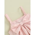 thumbnail image 3 of Mevireiy Baby Girls Bow Knot Halter Crop Tops Butterfly Elastic Waist Mesh Tulle Skirt, Pink, 18-24 Months, 3 of 7