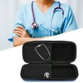 thumbnail image 3 of Stethoscope Case, Portable Stethoscope Storage Box Organizer Case Bag Container with Durable EVA Material Smooths Zipper Scratch Resistant Interior Layer, 3 of 7