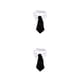 thumbnail image 4 of Corbata para mascotas Methold decoración Negro S31cm 2piezas, 4 of 6