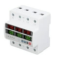 thumbnail image 1 of Dispositivo Protector De Voltaje Trifásico, Contactos De Salida 3NO AC220V 380V Pantalla En Tiempo Real Protector De Sobretensión PC Retardante De Llama Para Aplicaciones, 1 of 7