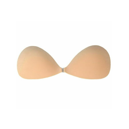 Tinglu Seamless Strapless Invisible Bra Women Lingerie Push Up Bra Self-Adhesive Silicone Bras