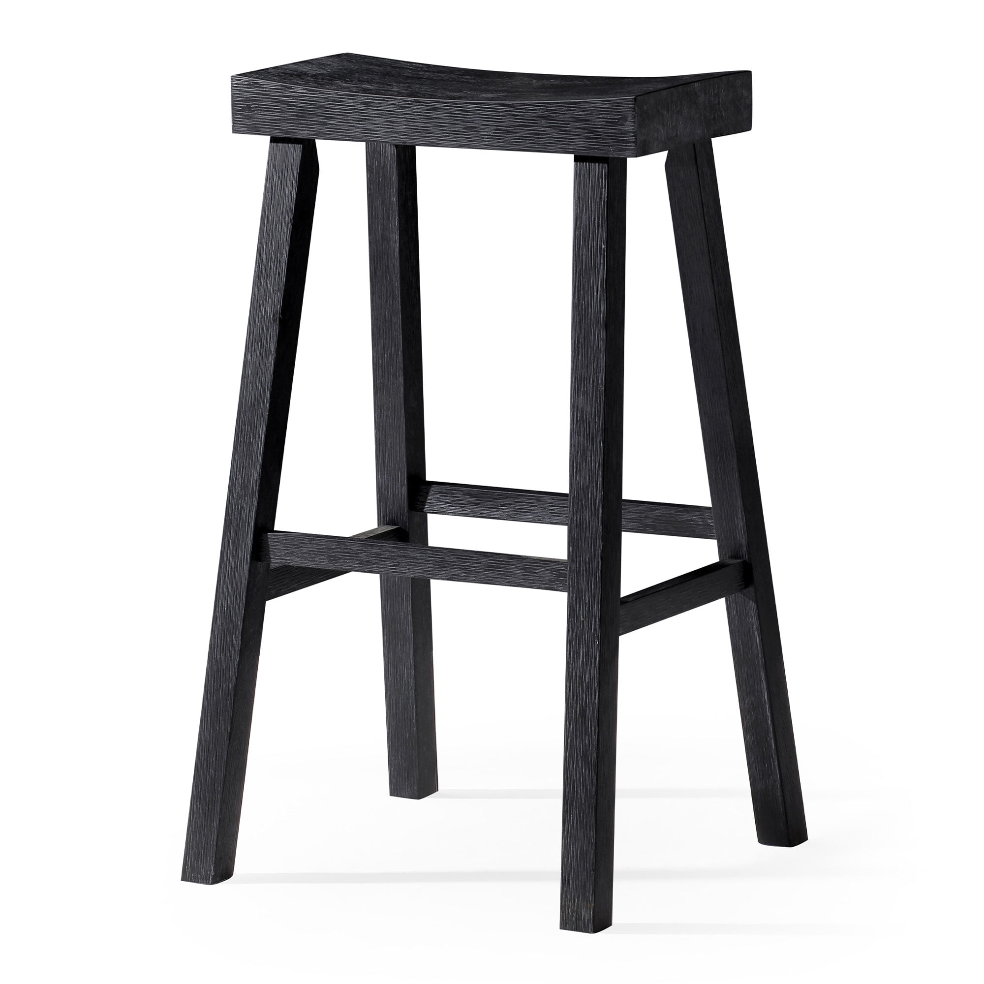 Open Box Maven Lane Vincent Wooden Rustic Bar Stool
