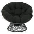thumbnail image 4 of OSP Designs by Office Star Products Papasan Chair with Black Cushion and Black Frame, 4 of 5