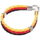 thumbnail image 4 of Pulsera con la bandera de Alemania, pulsera con la bandera nacional, joyería, regalo de viaje, pulsera trenzada de cuero sintético a la moda para hombres y mujeres, 4 of 8
