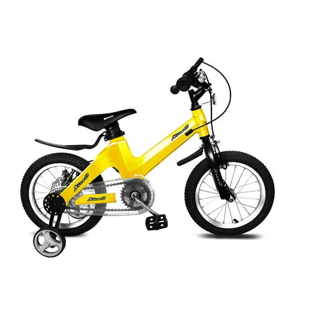 NiceC BMX Kids Bike with Dual Disc Brake for Boy and Girl 12-14-16-18 inch Training Wheels (12