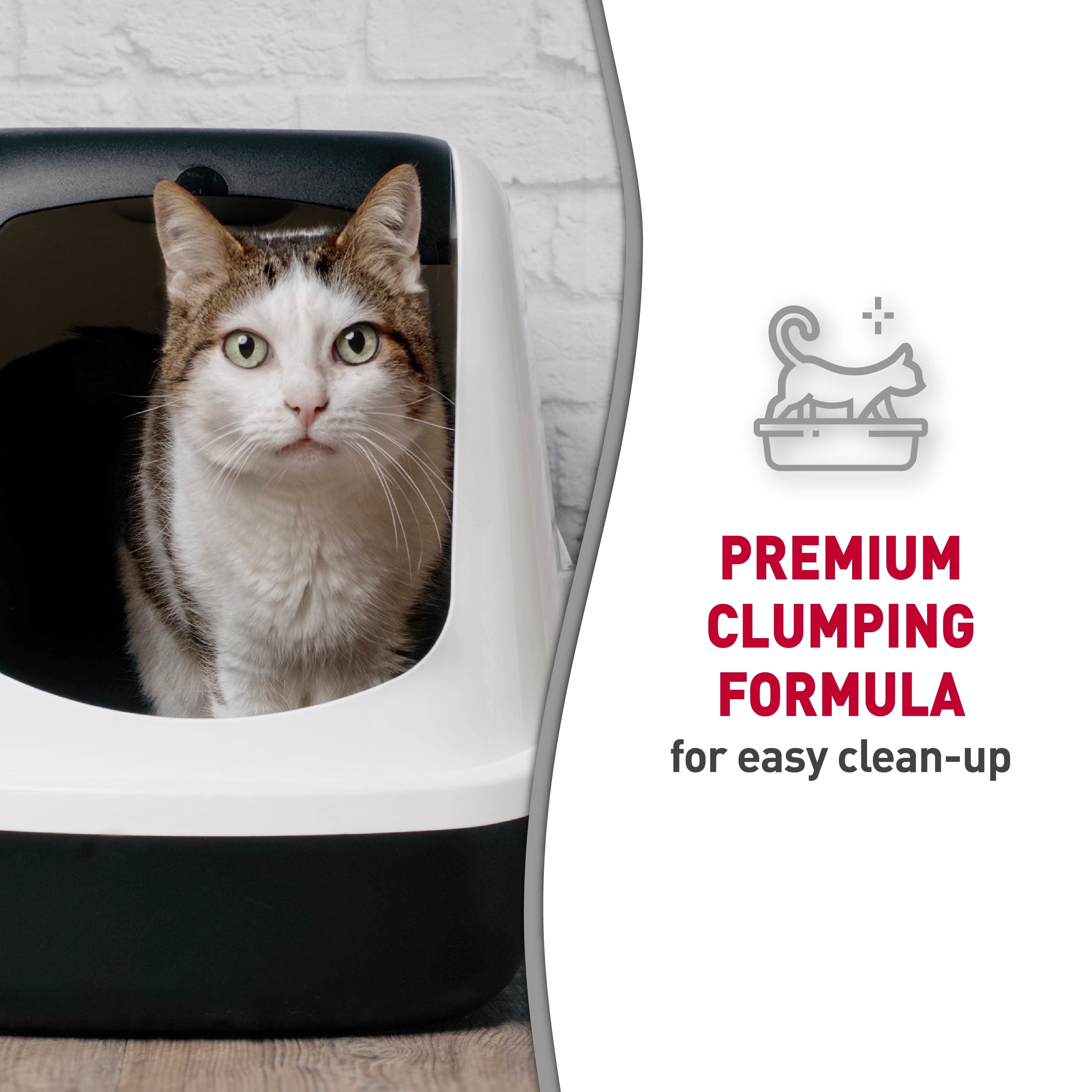Nature's Miracle Premium Clumping Corn Cob Cat Litter, Bio-Enzymatic Formula, 18 lb