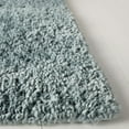 thumbnail image 3 of SAFAVIEH August Carlene Solid Plush Shag Runner Rug, Aqua, 2'3" x 16' - Modern Design, Aqua, Non-Shedding & Easy Cleaning, Ultra Plush Thick Pile, Ideal for Living Room, Bedroom, Entryway, 3 of 10