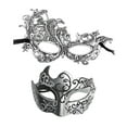 thumbnail image 5 of Abbraccia Masquerade Couple Set Cosplay Costume Accessories Halloween for Stage Performance Musical Party Night Club Dress up, 5 of 9
