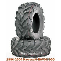 1986-2004 Kawasaki BAYOU 300 Rear ATV tire set 24x11-10 24x11x10 6PR
