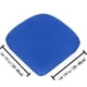 thumbnail image 3 of Xihbxyly Funda de Silla de Color Liso, Tejido Cepillado de Alta Elasticidad, Protección Suave y Cómoda para El Asiento, Antimanchas, Funda para Silla de Comedor de Oficina, Lavable a Máquina, Tamaño, 3 of 5