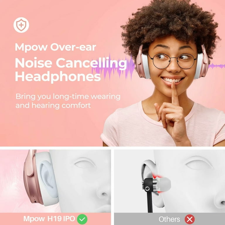 Mpow H19 IPO Bluetooth 5.0 écouteurs à réduction Active du bruit