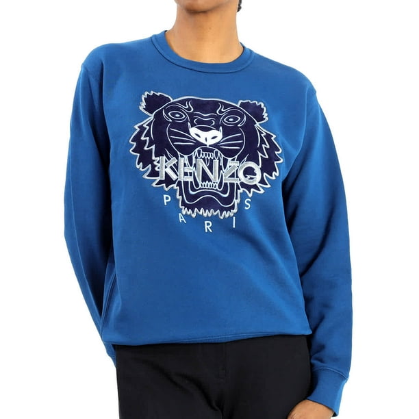 Stap Consequent Bloedbad Kenzo Tiger Print Cotton Logo Sweatshirt, Size Small - Walmart.com
