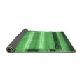 thumbnail image 2 of Ahgly Company Indoor Rectangle Abstract Emerald Green Modern Area Rugs, 7' x 10', 2 of 4