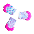 thumbnail image 2 of Guantes de silicona para molares de bebé, antimordeduras, funda para dedos, juguete de gel para dientes vocales de bebé, 2 of 4